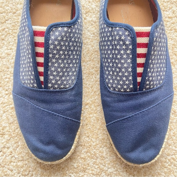Toms Palmera Americana Canvas shoes sz 10 - Picture 2 of 8
